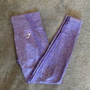 Gymshark Vital Seamless Leggings in Purple Marl